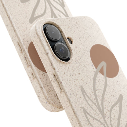 Boho Sunset | Eco-Friendly hull in Bamboo and Bioplastic with Bohemian Design - Gift wrapping available