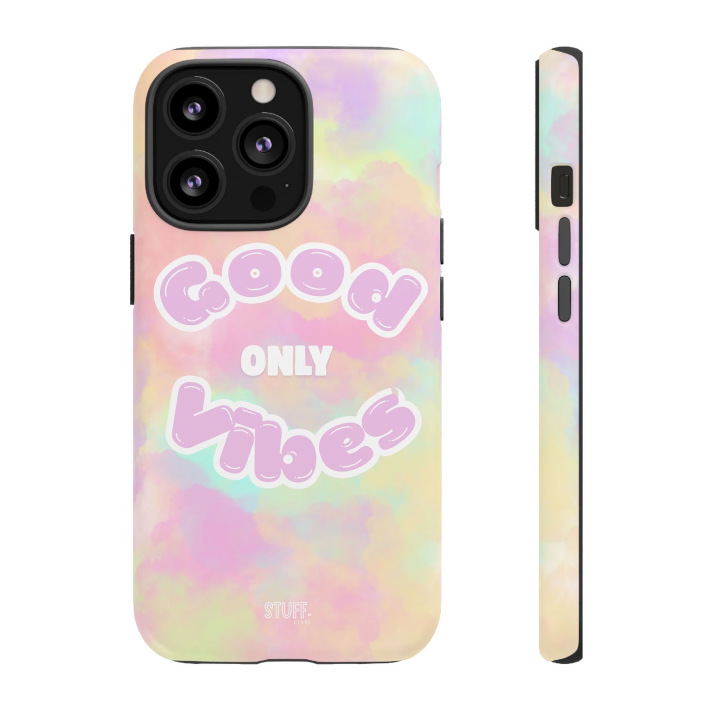 Good Vibes Only Case | Coque résistante double protection avec Design Aesthetic