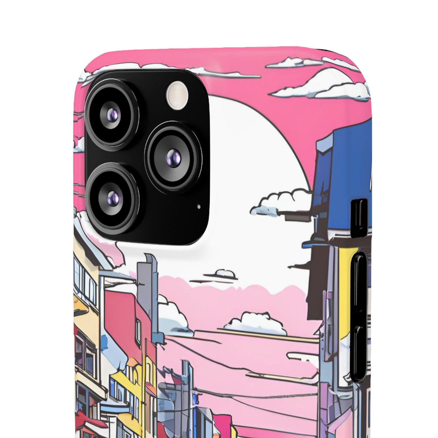 Pop Art Sunset | Coque snap légère et résistante inspiration Lichtenstein