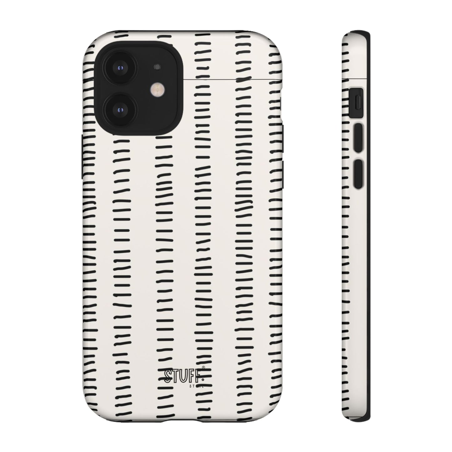Striped Case | Coque résistante double protection antichoc - Design Minimaliste