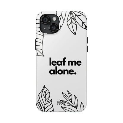 Leaf Me Case | Coque résistante double protection avec design minimaliste