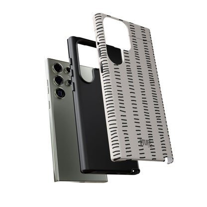 Striped Case | Coque résistante double protection antichoc - Design Minimaliste