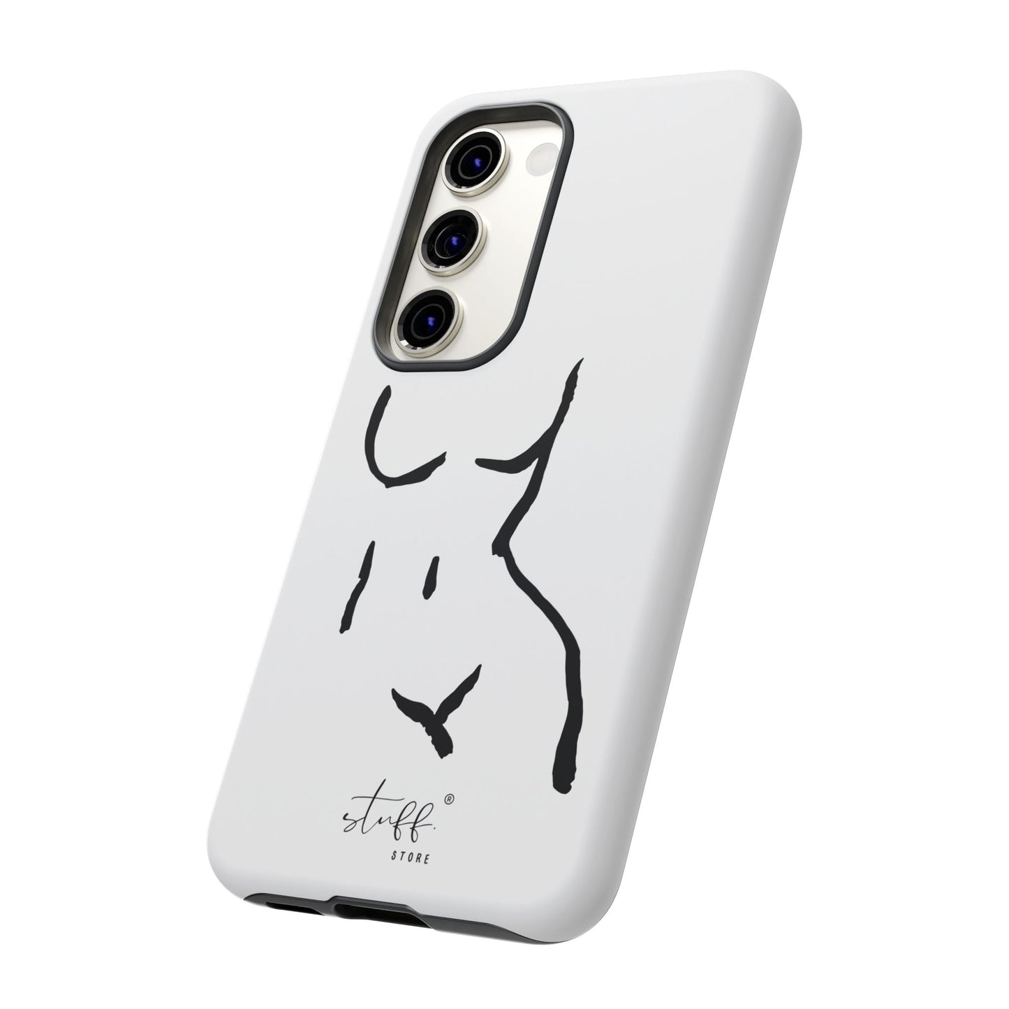 The Curve Case | Resistant double protection shell with Minimalist Design by Women
