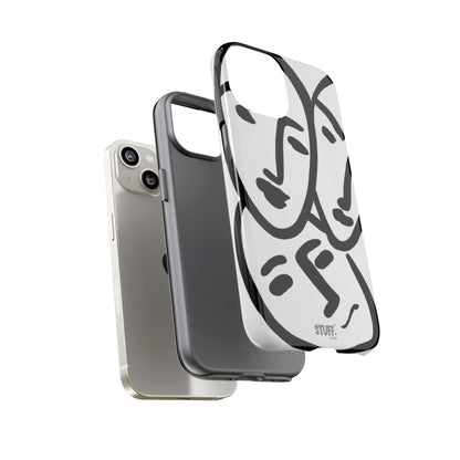Les Trois Visages | Coque résistante double protection — inspiration Matisse