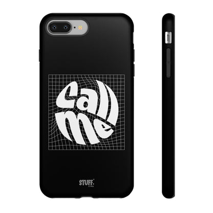Call Me Case | Coque résistante double protection - Noir Effet Mat