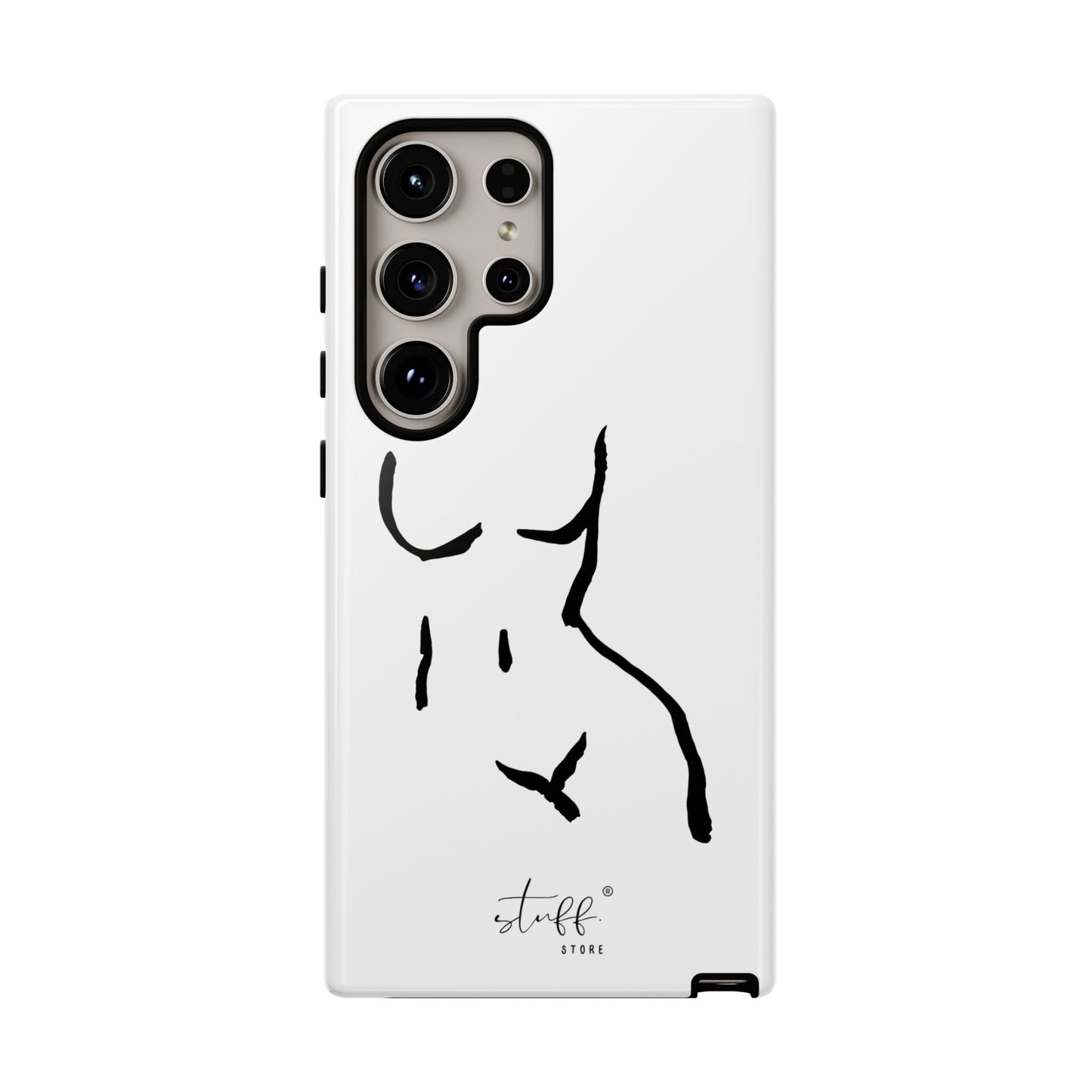 The Curve Case | Resistant double protection shell with Minimalist Design by Women