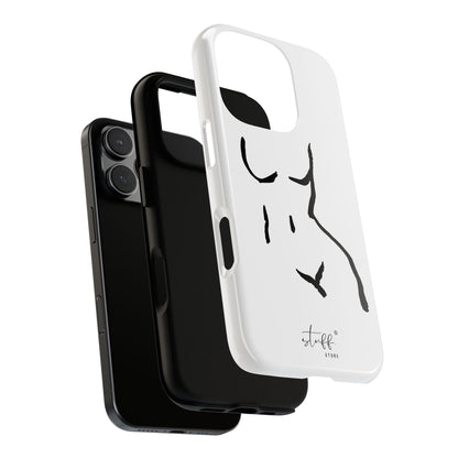The Curve Case | Resistant double protection shell with Minimalist Design by Women