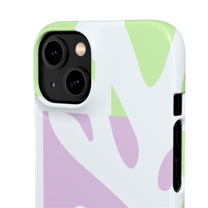 Natura Case | Coque snap légère et résistante avec Design Floral inspiration Matisse