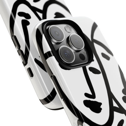 Les Trois Visages | Coque résistante double protection — inspiration Matisse