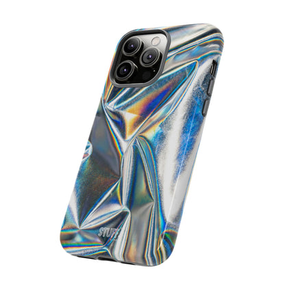 Metallic Case | Coque résistante double protection anti-choc - Effet Métallique