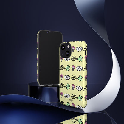 Pixie Case | Coque résistante double protection — Collection Pixie — Jaune