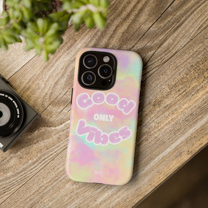 Good Vibes Only Case | Coque résistante double protection avec Design Aesthetic