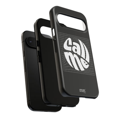 Call Me Case | Coque résistante double protection - Noir Effet Mat