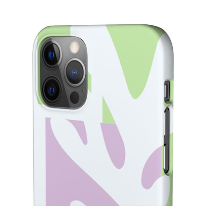 Natura Case | Coque snap légère et résistante avec Design Floral inspiration Matisse