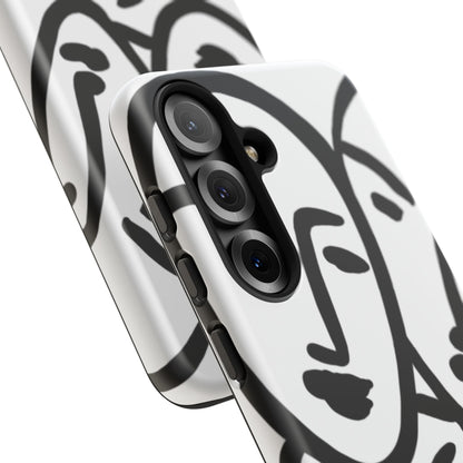 Les Trois Visages | Coque résistante double protection — inspiration Matisse