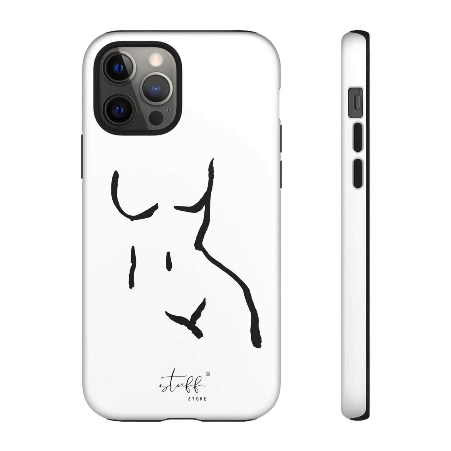 The Curve Case | Resistant double protection shell with Minimalist Design by Women