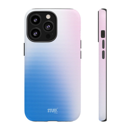 Gradient Case | Coque résistante double protection anti-choc - Dégradé Bleu & Rose