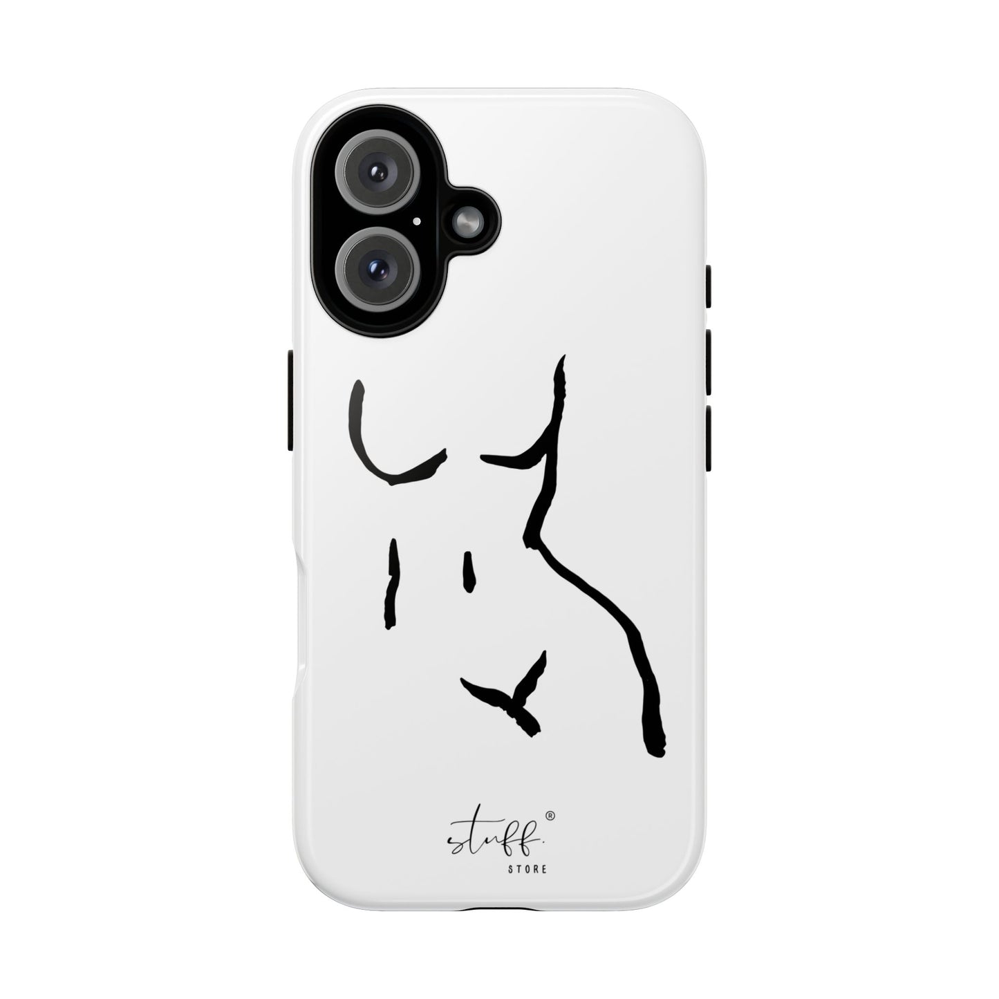 The Curve Case | Resistant double protection shell with Minimalist Design by Women