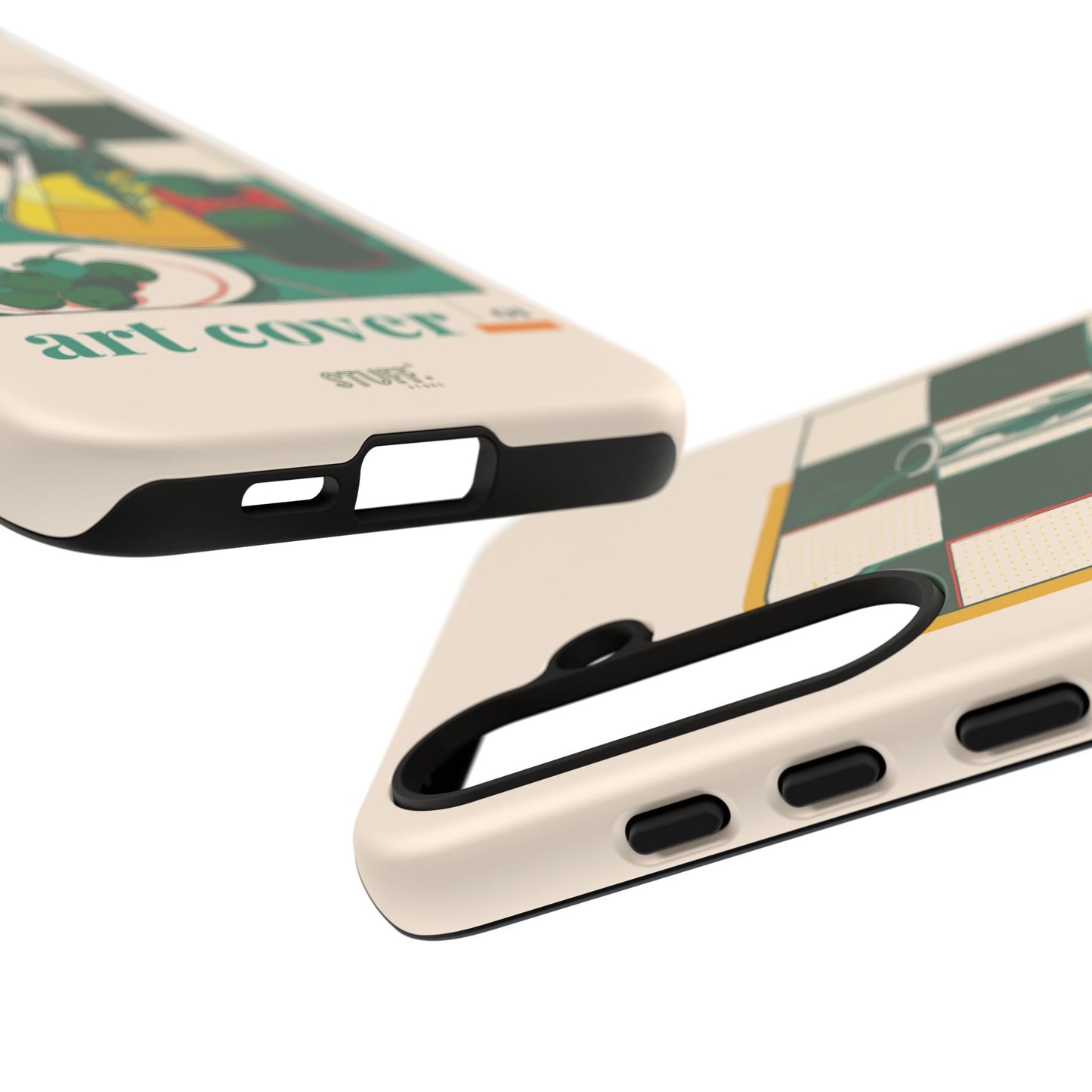 Olio d'Amore Case | Coque résistante double protection avec Design artistique Rétro