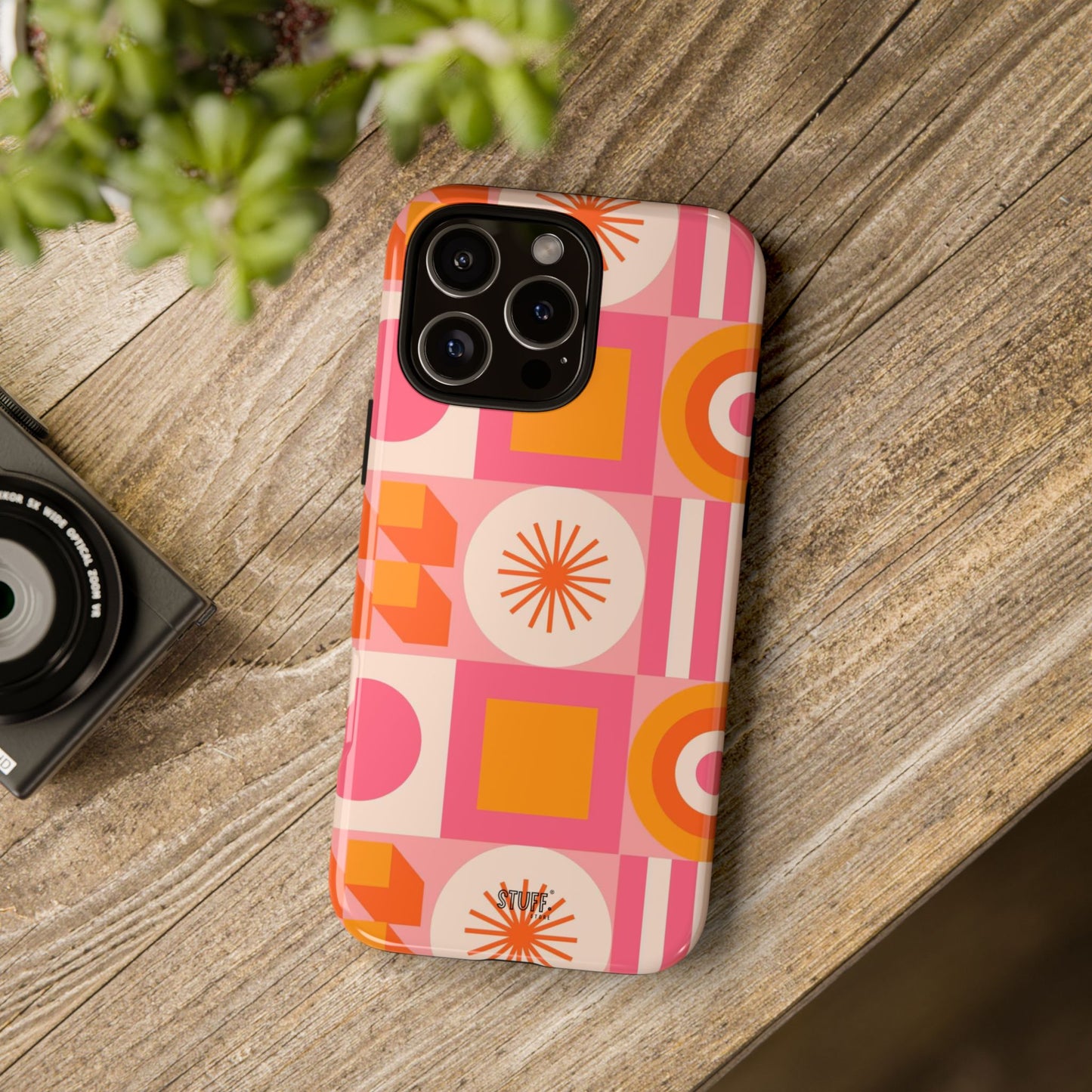 Stella Case | Coque résistante double protection avec Design coloré Rétro