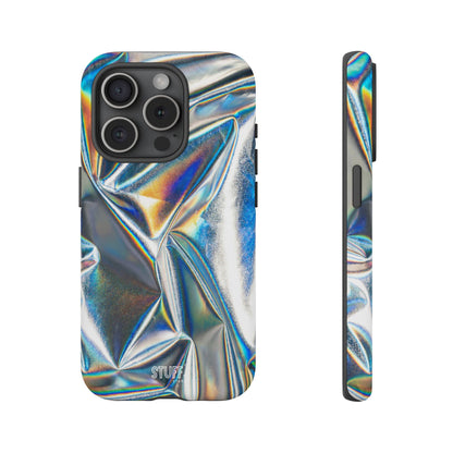 Metallic Case | Coque résistante double protection anti-choc - Effet Métallique