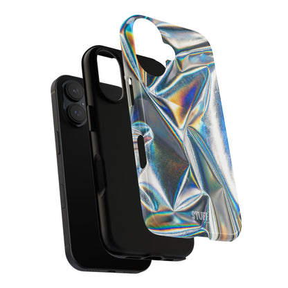 Metallic Case | Coque résistante double protection anti-choc - Effet Métallique