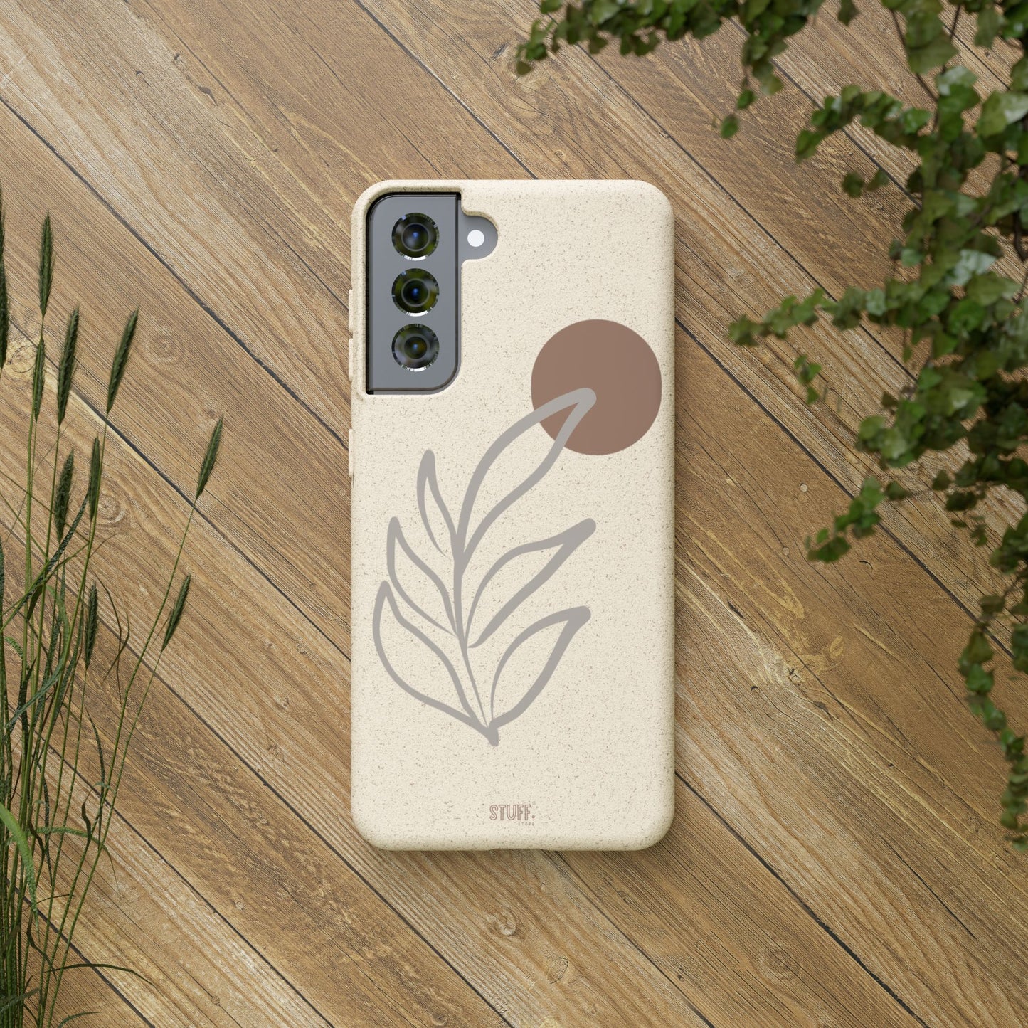 Boho Sunset | Eco-Friendly hull in Bamboo and Bioplastic with Bohemian Design - Gift wrapping available