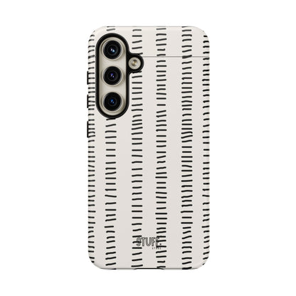 Striped Case | Coque résistante double protection antichoc - Design Minimaliste