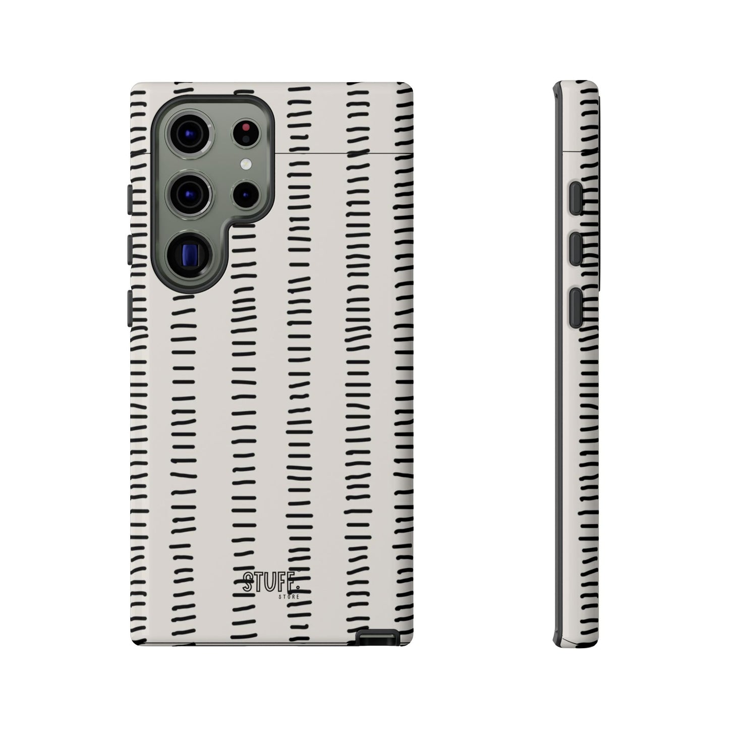 Striped Case | Coque résistante double protection antichoc - Design Minimaliste
