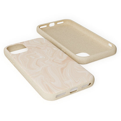 Liquid Marble Case | Coque Eco-Friendly en Bambou et Bioplastique Effet Marbré - Disponible avec Emballage Cadeau