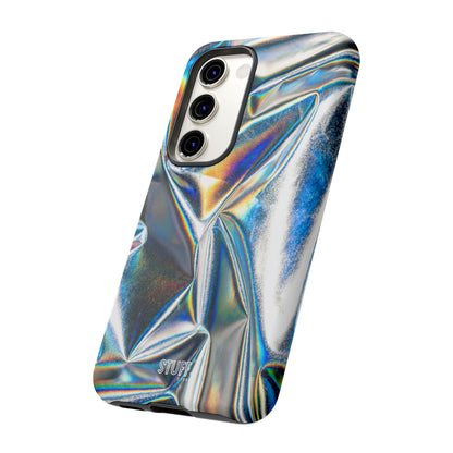 Metallic Case | Coque résistante double protection anti-choc - Effet Métallique
