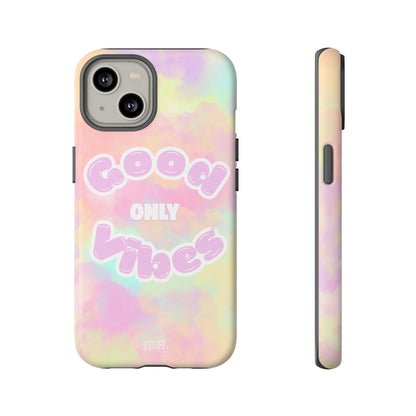 Good Vibes Only Case | Coque résistante double protection avec Design Aesthetic