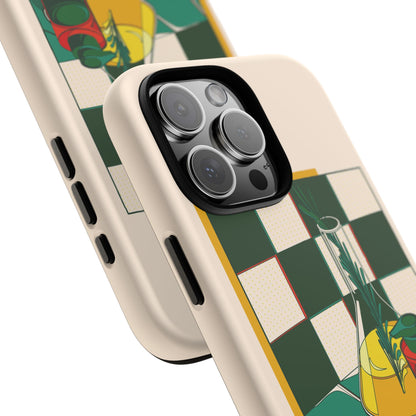 Olio d'Amore Case | Coque résistante double protection avec Design artistique Rétro