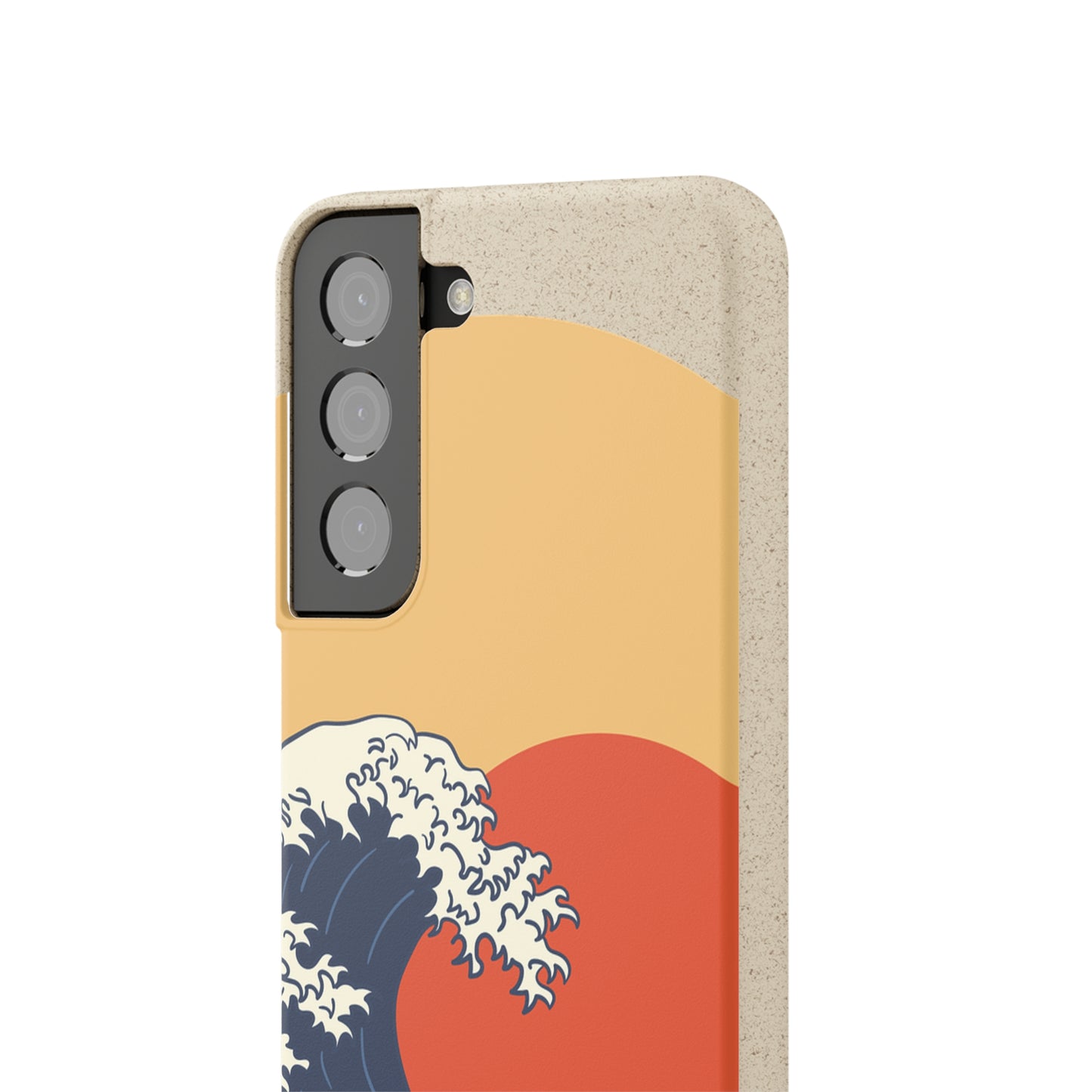 La Grande Vague | biodegradable shell in bamboo and bioplastic - inspired by Japanese art