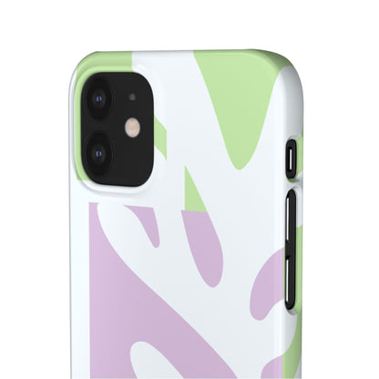 Natura Case | Coque snap légère et résistante avec Design Floral inspiration Matisse