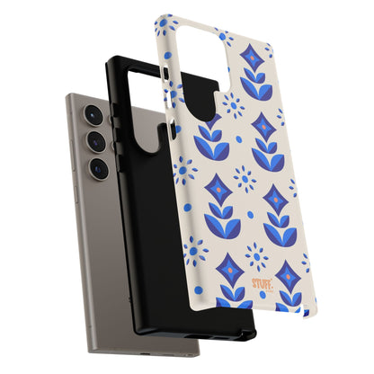 Floral Case | Coque résistante double protection avec Design Fleuri