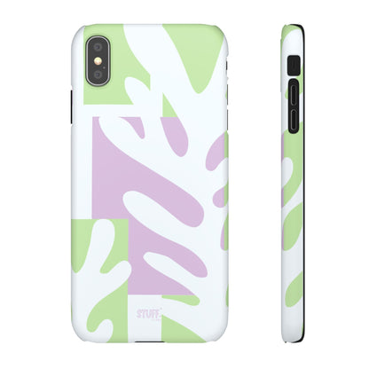 Natura Case | Coque snap légère et résistante avec Design Floral inspiration Matisse