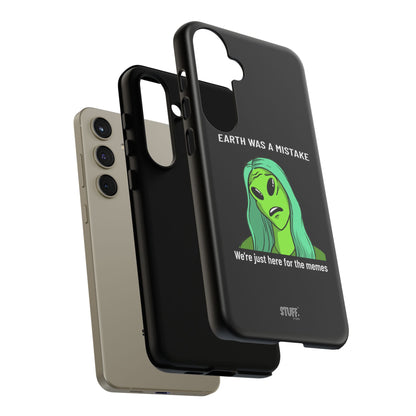Meme Liking Alien Case | Coque résistante double protection pour les amateurs de Pop Culture