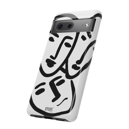 Les Trois Visages | Coque résistante double protection — inspiration Matisse