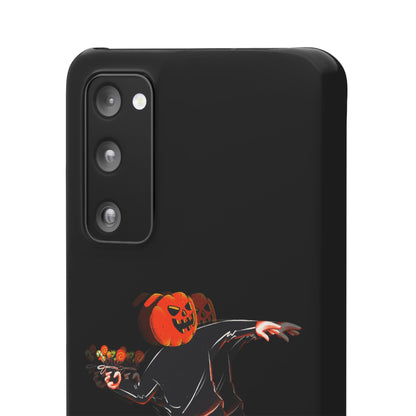 Pumpksy | Coque snap légère et résistante inspiration Banksy – Noir