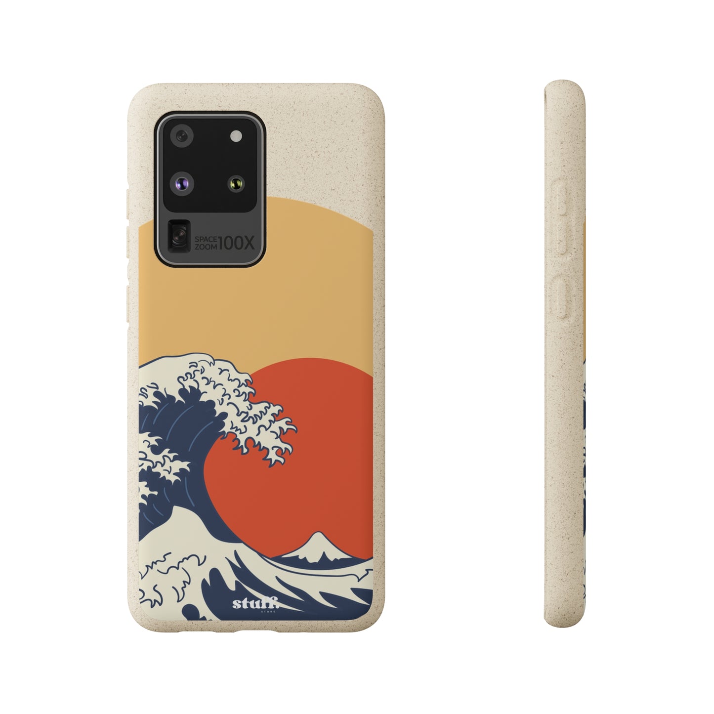 La Grande Vague | biodegradable shell in bamboo and bioplastic - inspired by Japanese art