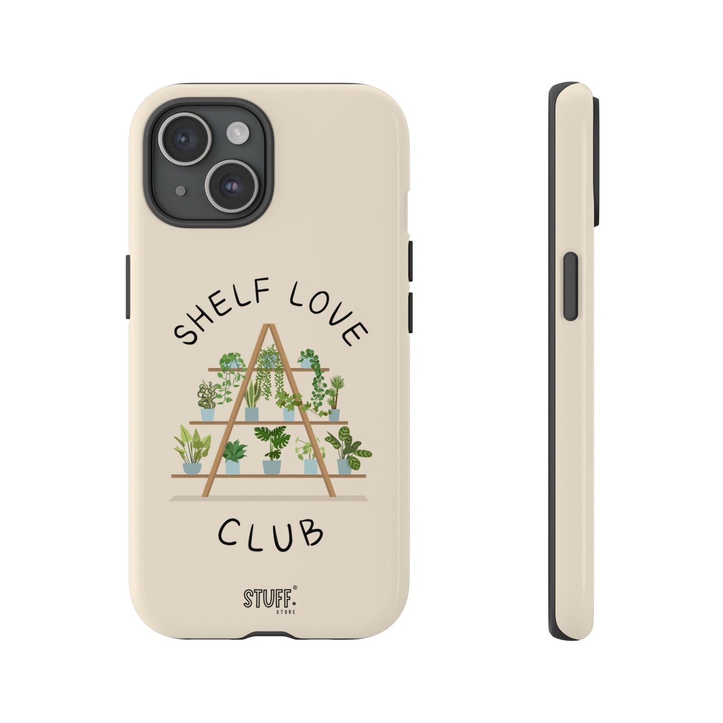 Shelf Love Club – Coque résistante à double protection | Parfaite pour les amoureux des plantes
