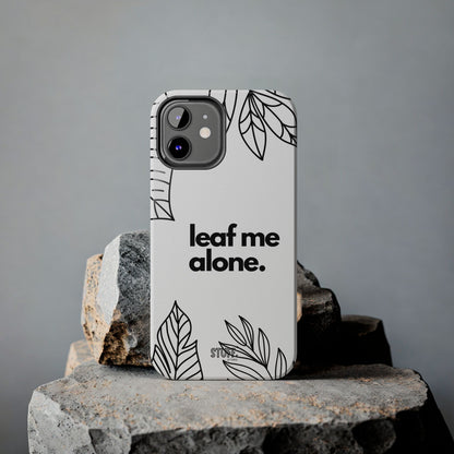 Leaf Me Case | Coque résistante double protection avec design minimaliste