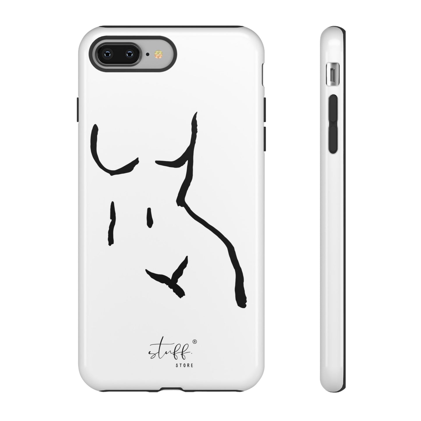 The Curve Case | Resistant double protection shell with Minimalist Design by Women
