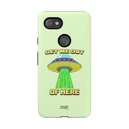 Get Me Out of Here | Coque résistante anti-choc — Vert Menthe