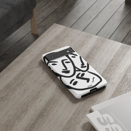 Les Trois Visages | Coque résistante double protection — inspiration Matisse