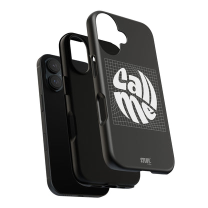 Call Me Case | Coque résistante double protection - Noir Effet Mat