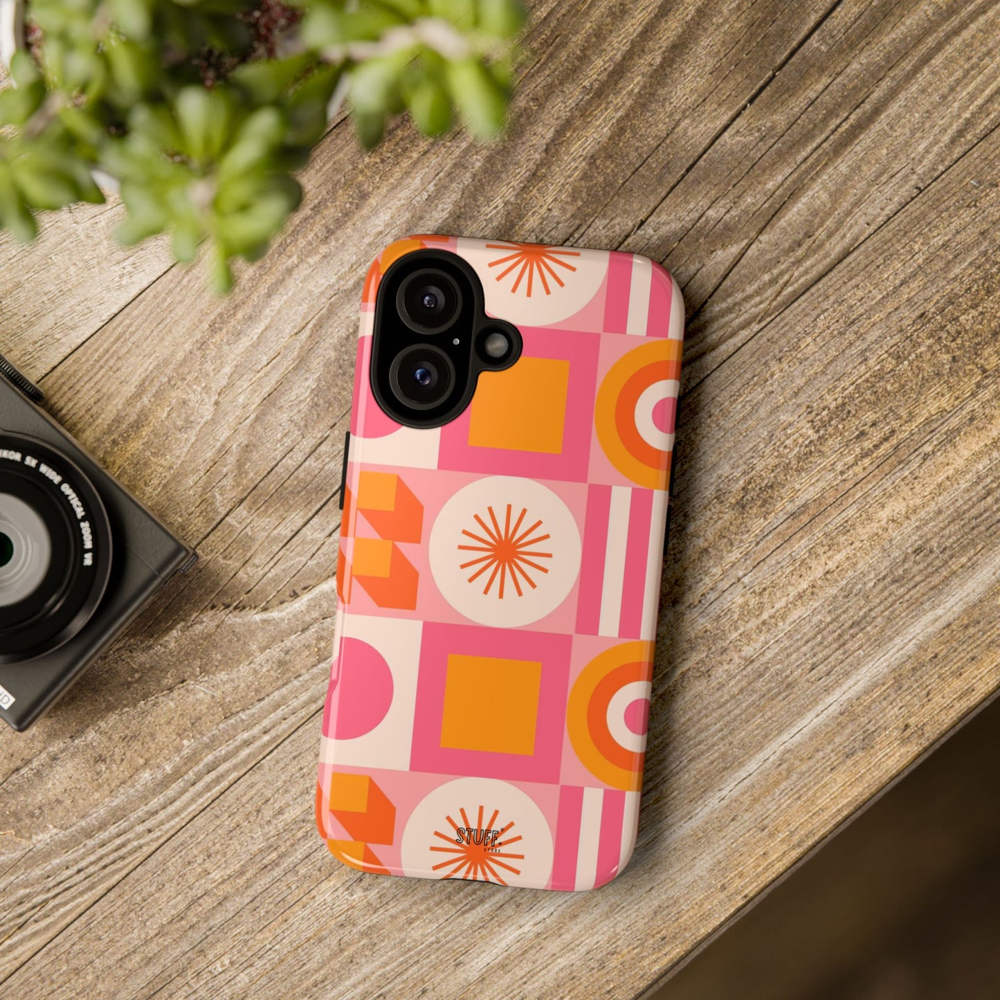 Stella Case | Coque résistante double protection avec Design coloré Rétro