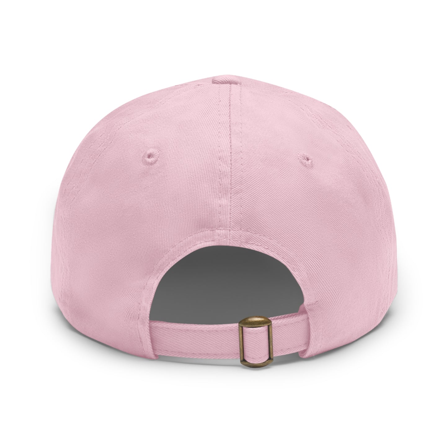 Be Happy | dad hat unisexe avec écusson cuir