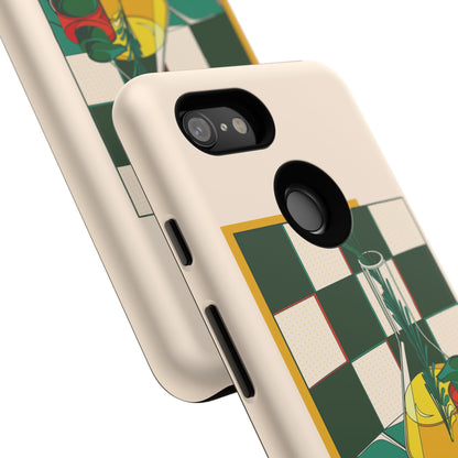 Olio d'Amore Case | Coque résistante double protection avec Design artistique Rétro
